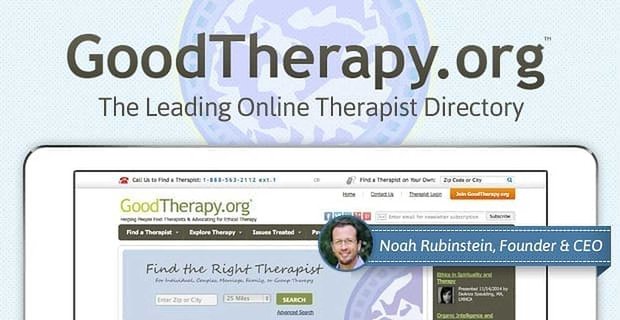 5 sposobów, w jakie GoodTherapy.org znajdzie odpowiedniego terapeutę dla Twojego życia miłosnego