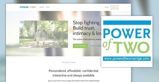 Power of Two: het beste online alternatief voor huwelijkscounseling