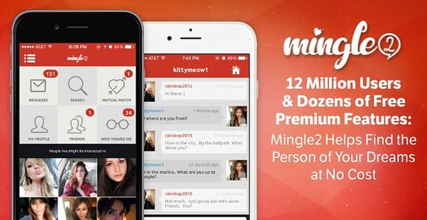 12 Millionen Benutzer und Dutzende kostenlose Premium-Funktionen – Mingle2 hilft, die Person Ihrer Träume kostenlos zu finden