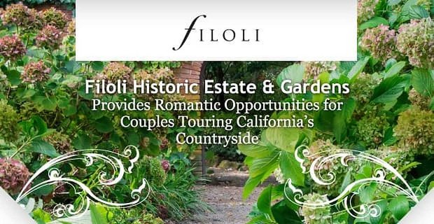 Filoli Historic House & Garden biedt romantische kansen voor stellen die op het platteland van Californië toeren