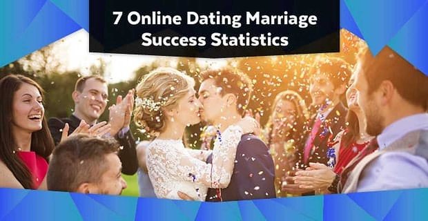 7 Statistiche di successo del matrimonio di appuntamenti online (2021)