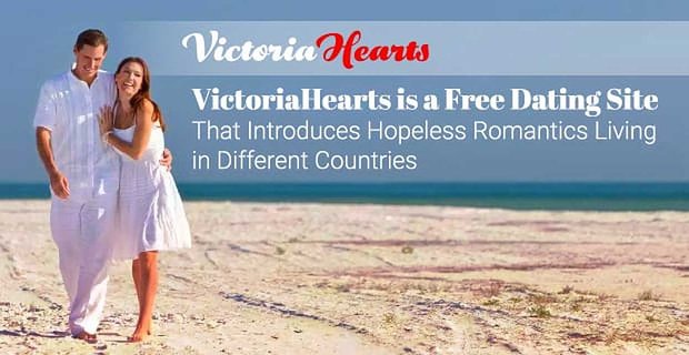 VictoriaHearts è un sito di incontri gratuito che introduce romantici senza speranza che vivono in diversi paesi